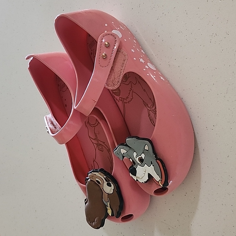 Mini Melissa Rare Lady and Tramp Mary Jane's